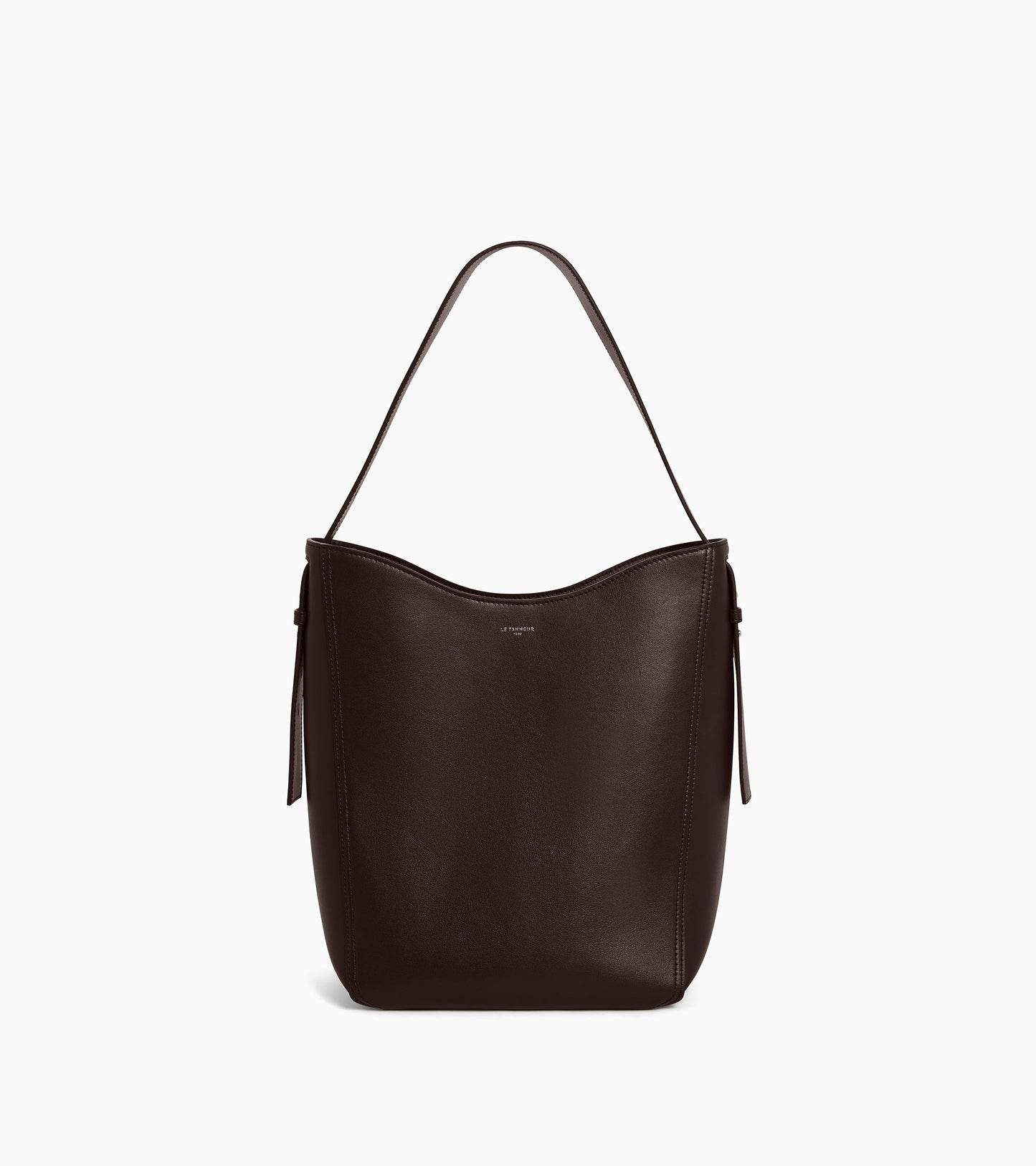 Sac hobo moyen modèle Céleste en cuir lisse