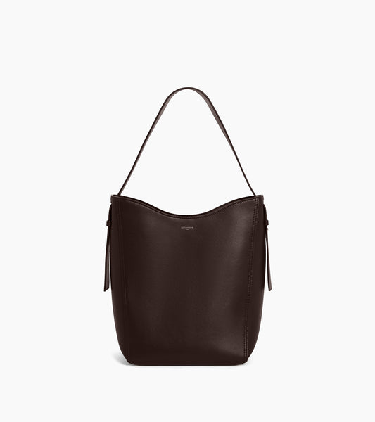Sac hobo moyen modèle Céleste en cuir lisse