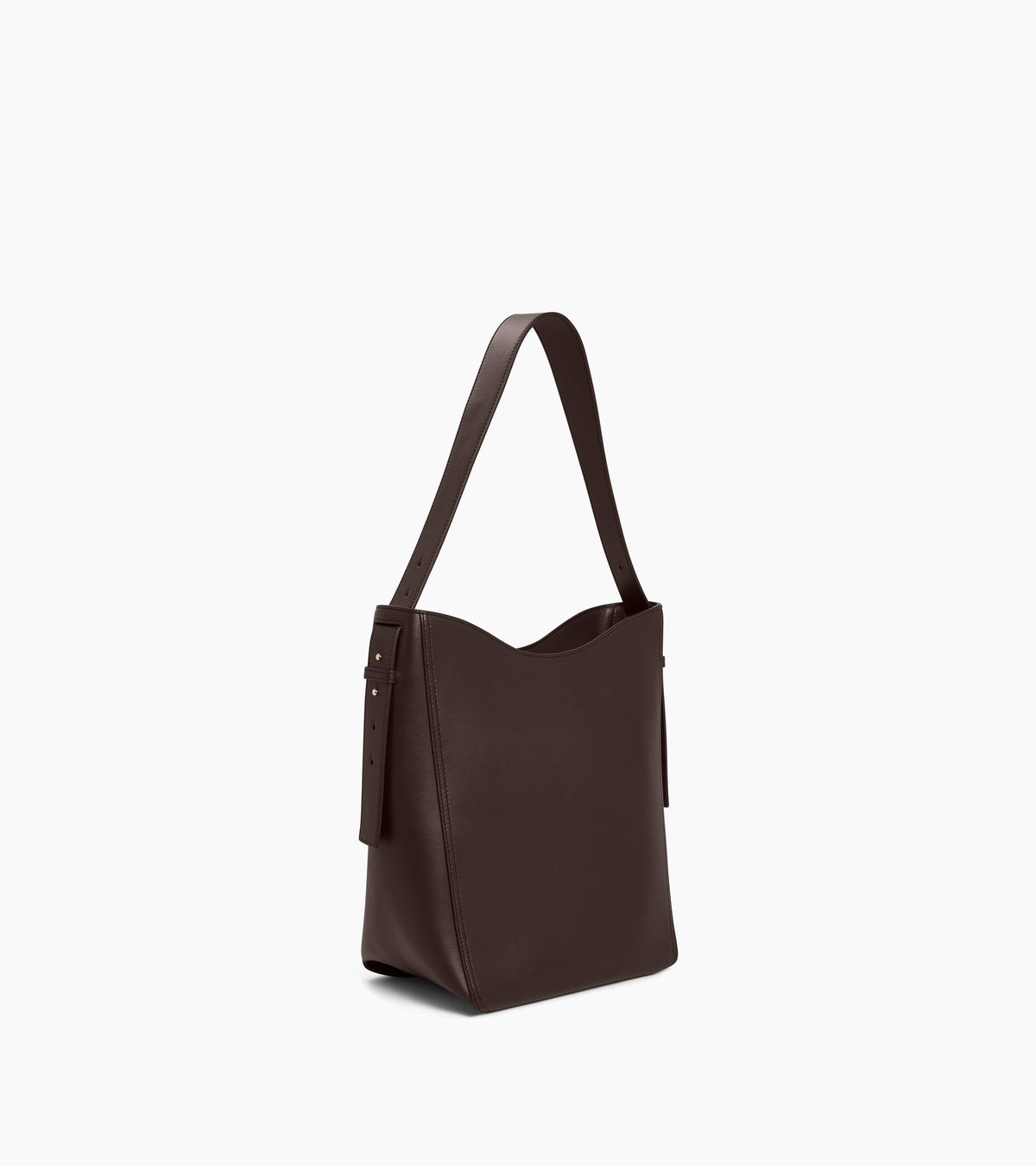 Sac hobo moyen modèle Céleste en cuir lisse