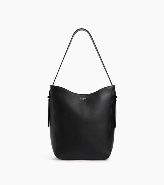 Sac hobo moyen modèle Céleste en cuir lisse