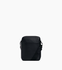 Petite sacoche zippée Marceau en cuir grainé