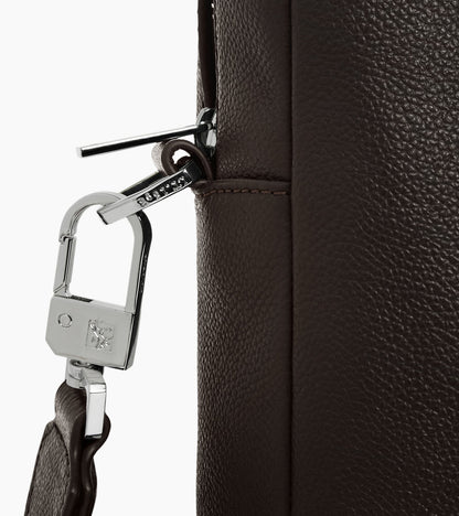 Porte documents 15" Marceau en cuir grainé moyen modèle