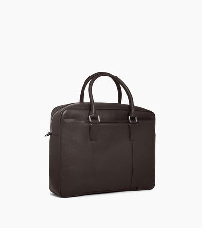 Porte documents 15" Marceau en cuir grainé moyen modèle