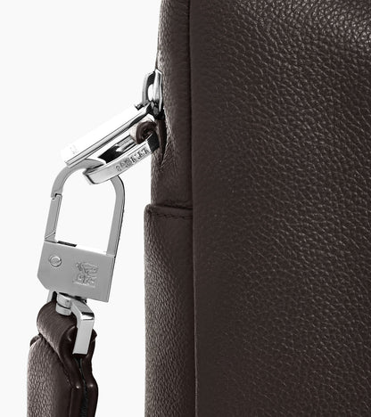 Porte documents 14" Marceau en cuir grainé petit modèle