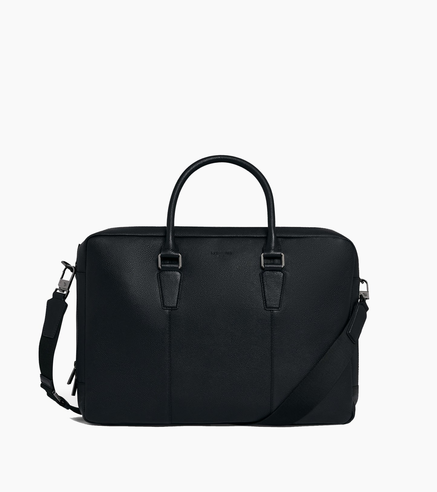 Porte documents 17" Marceau en cuir grainé grand modèle