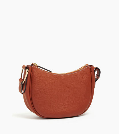 Petit sac bandoulière Madeleine en cuir de taurillon grainé