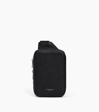 Sacoche sling Emile en cuir grainé