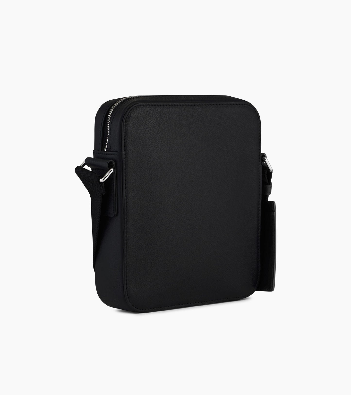Petite sacoche zippée Emile en cuir grainé