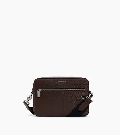 Petite sacoche Emile en cuir signature T