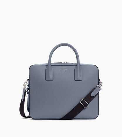 Porte document slim 14" Emile en cuir signature T