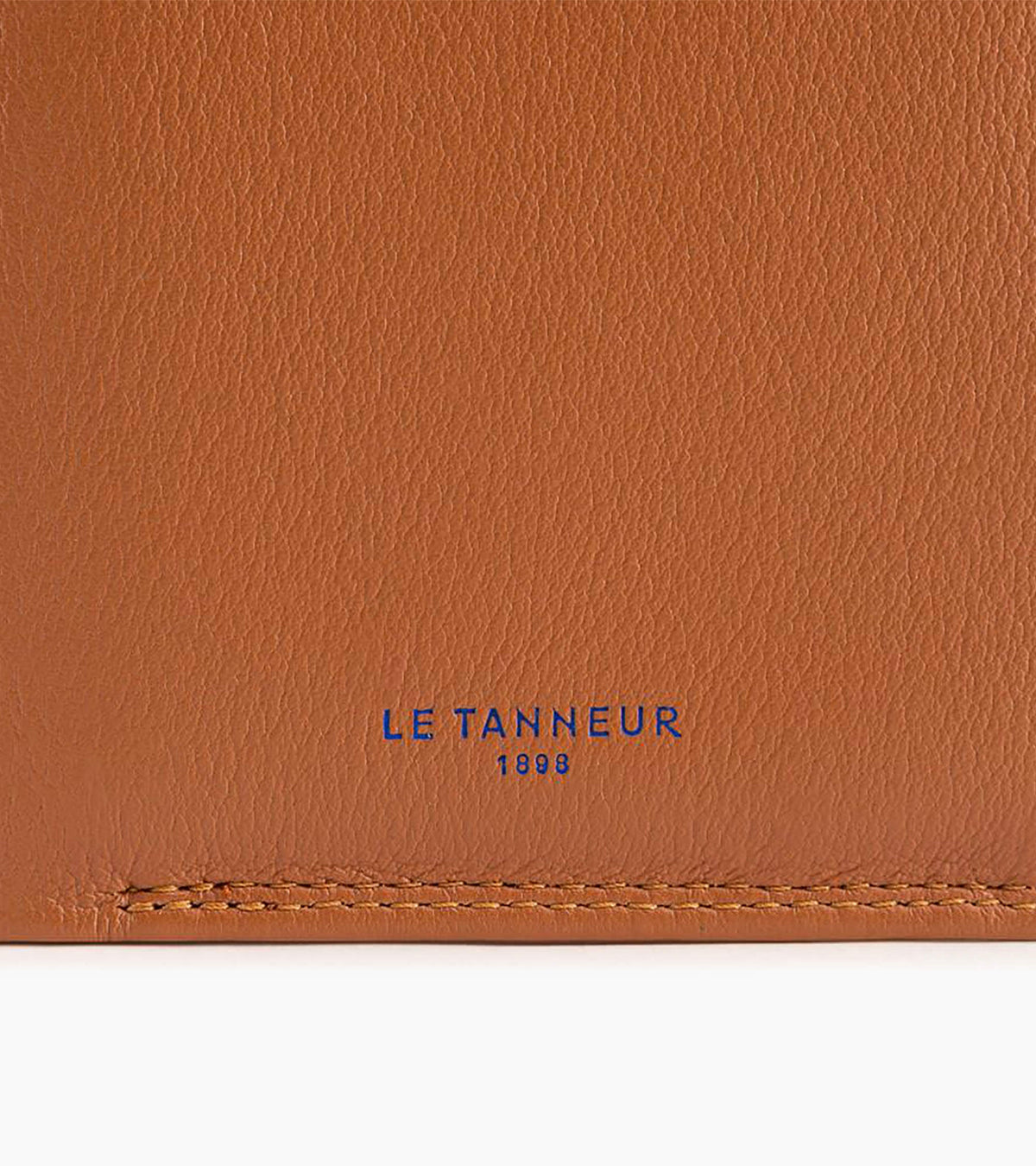 Portefeuille vertical moyen modèle zippé 2 volets Martin en cuir lisse