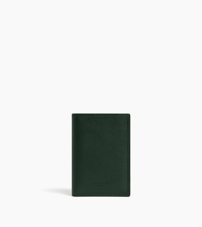 Porte cartes vertical Martin en cuir lisse