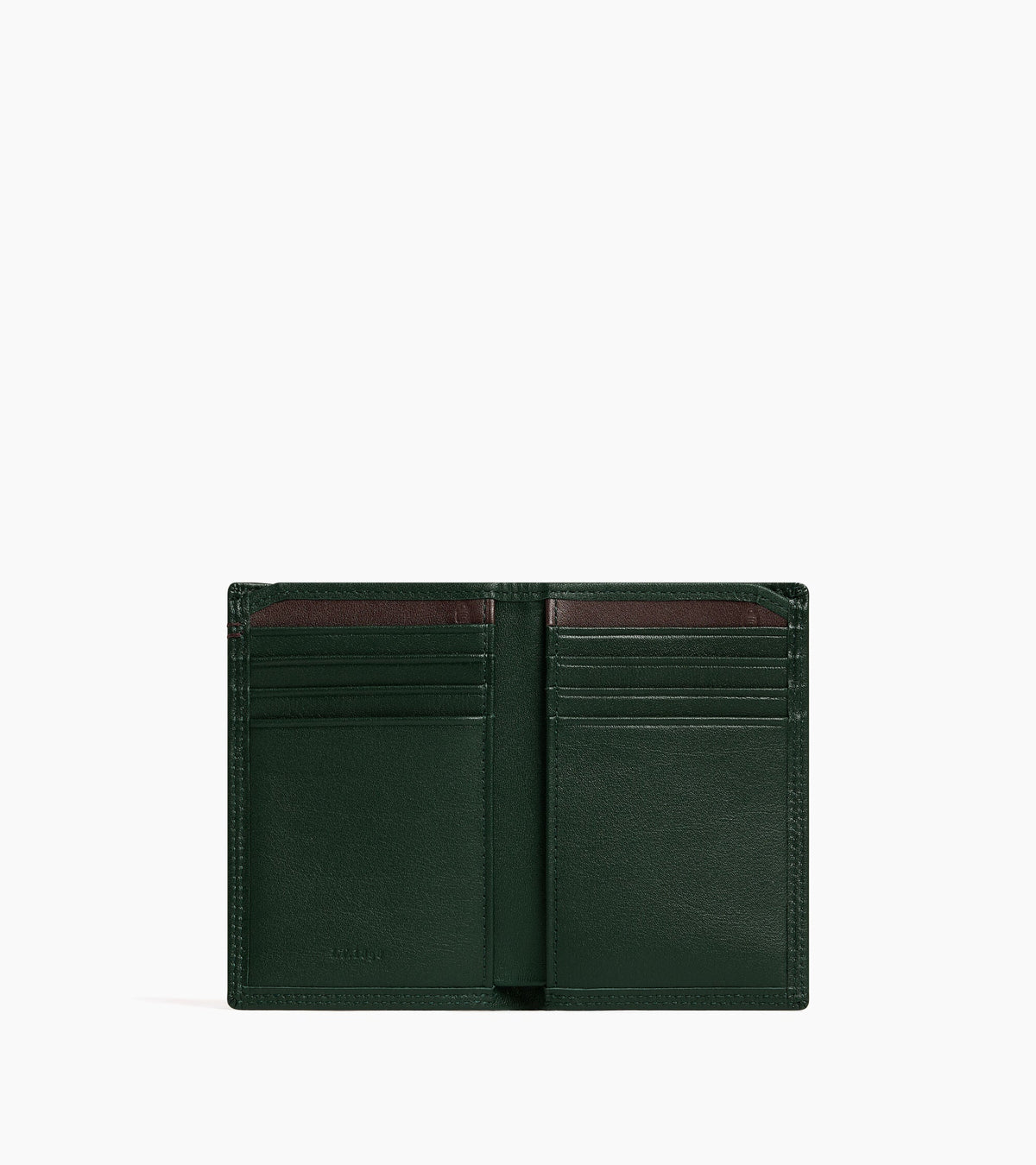 Porte cartes vertical Martin en cuir lisse