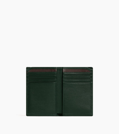 Porte cartes vertical Martin en cuir lisse