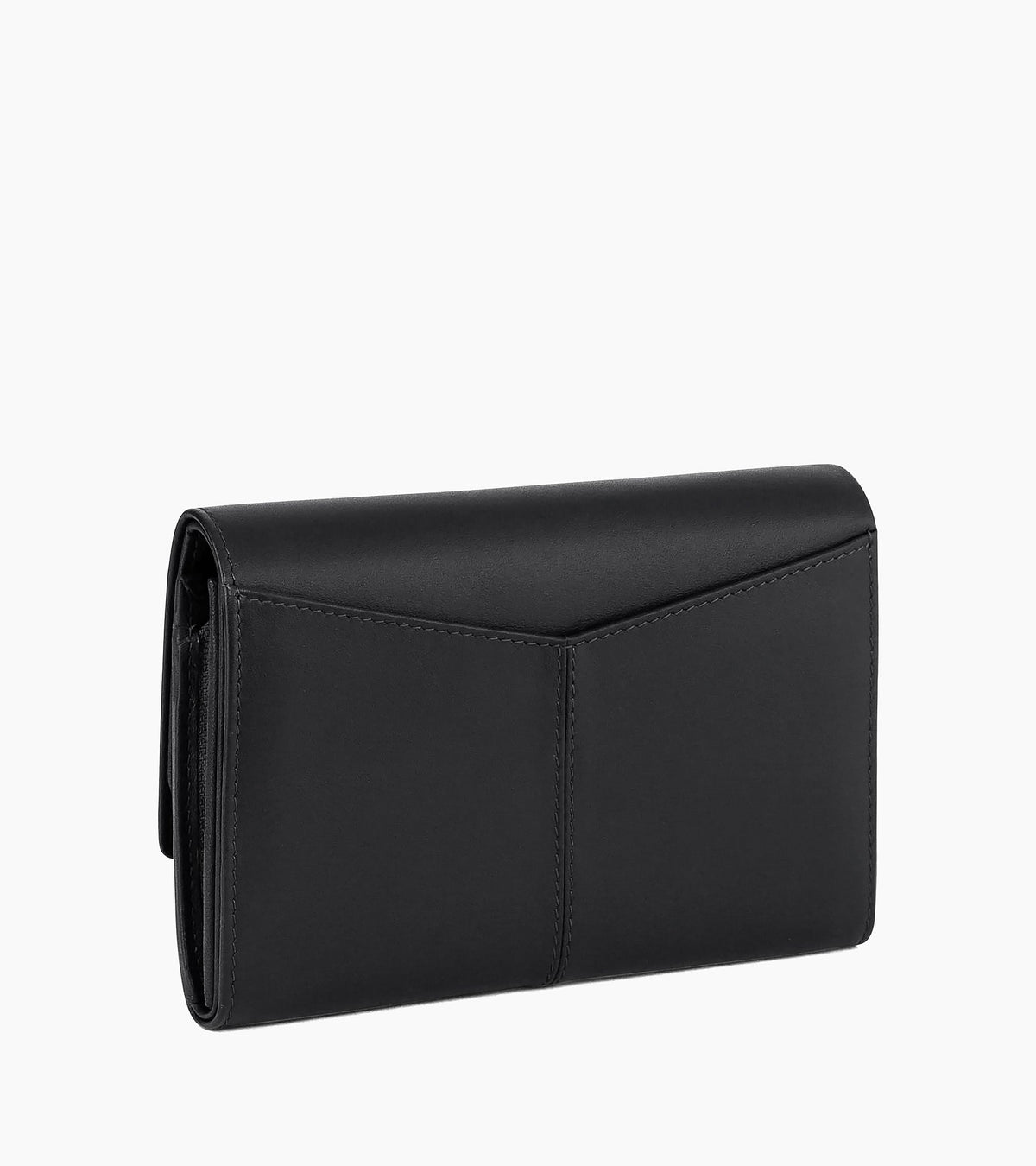 Portefeuille moyen modèle Charlotte en cuir lisse