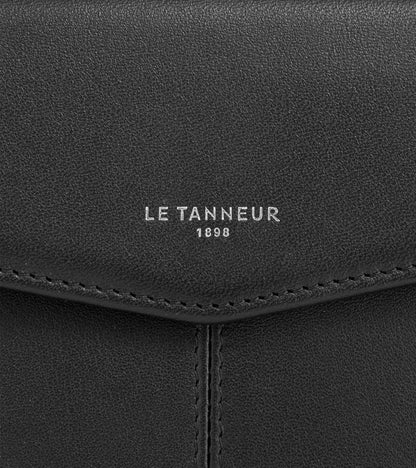 Pochette enveloppe moyen modèle Charlotte en cuir lisse