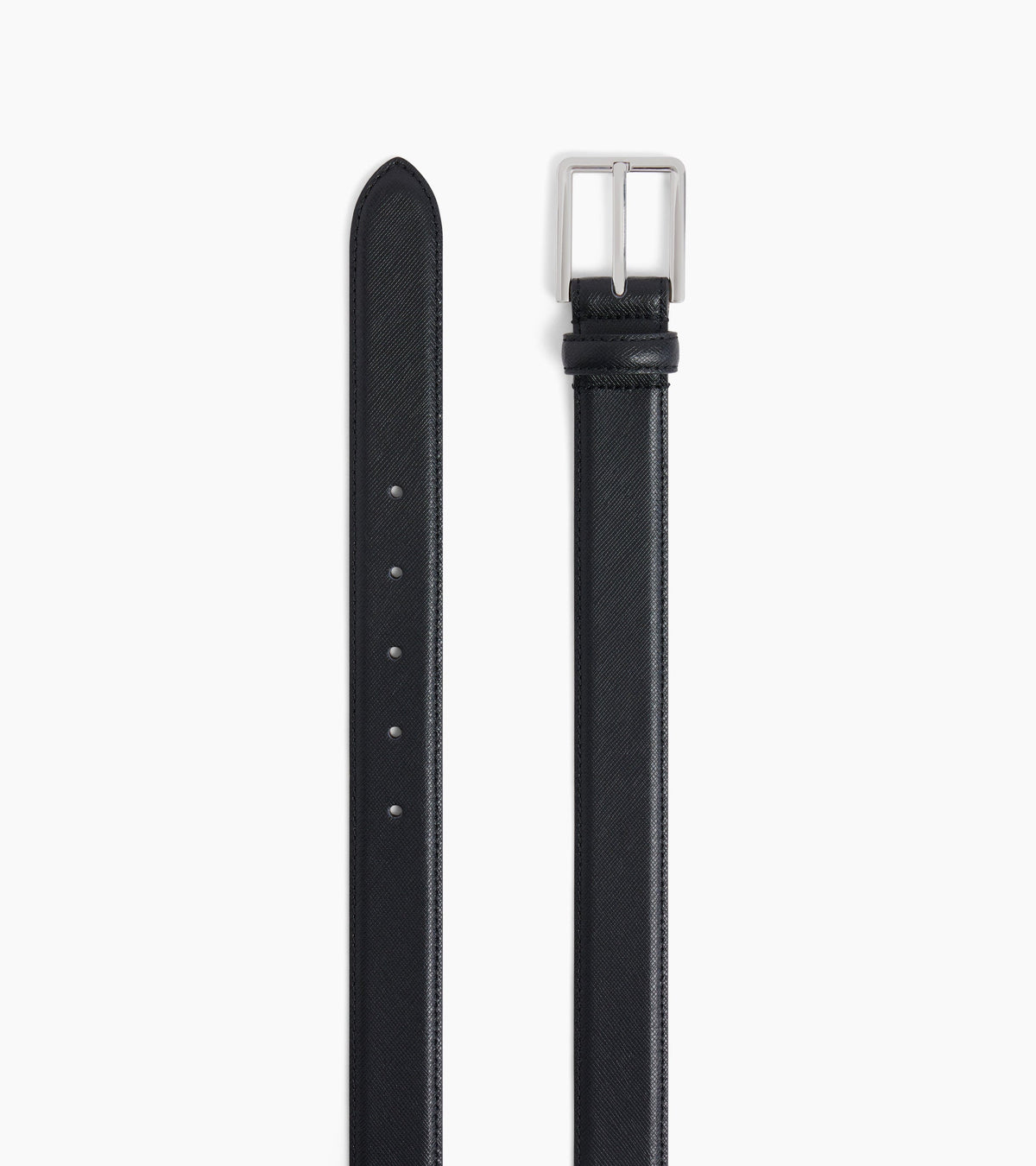 Ceinture homme avec boucle rectancle en cuir liégé